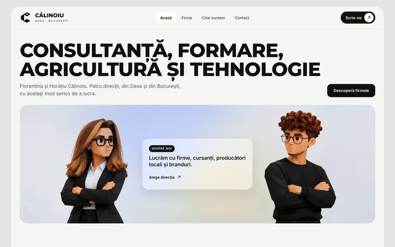 Site-ul principal thecalinoiu.ro